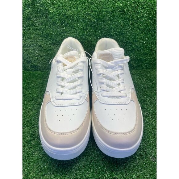 ECKO UNLTD WOMEN'S SNEAKERS WHITE & PINK Summit SIZE 9.5M RED RHINO - Picture 4 of 11